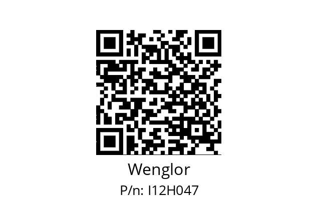   Wenglor I12H047