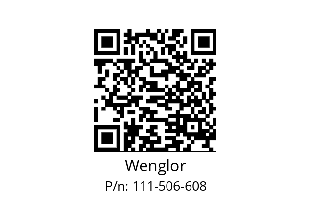   Wenglor 111-506-608