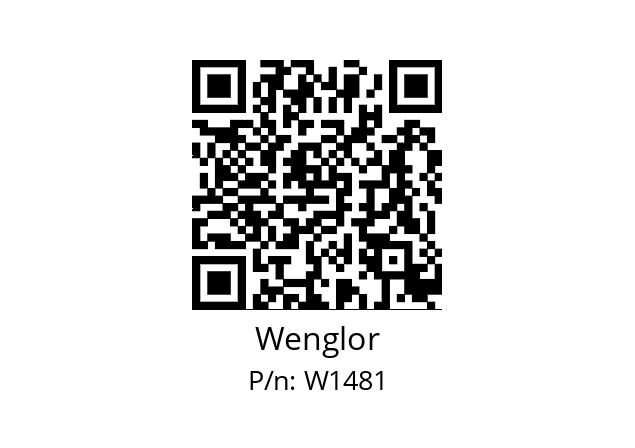   Wenglor W1481