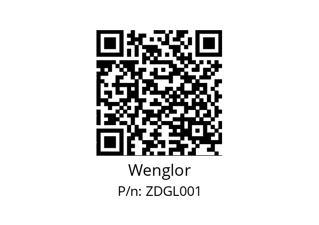   Wenglor ZDGL001