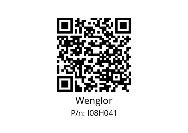   Wenglor I08H041