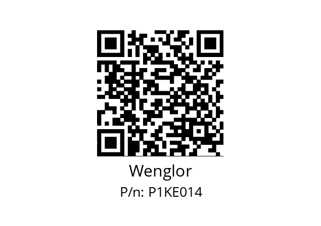   Wenglor P1KE014