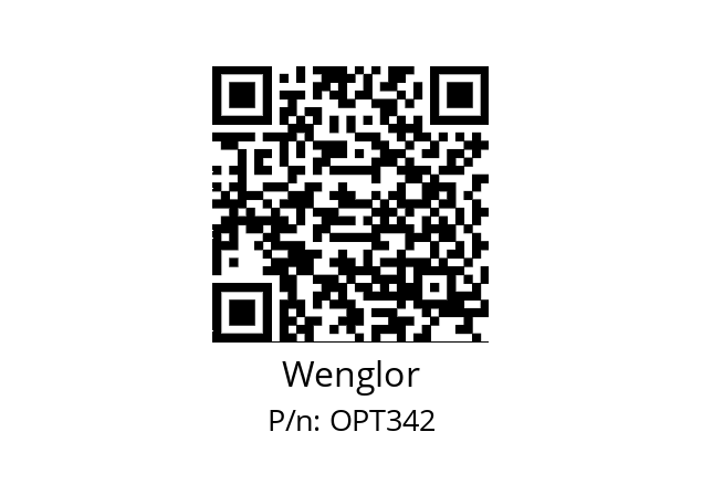   Wenglor OPT342