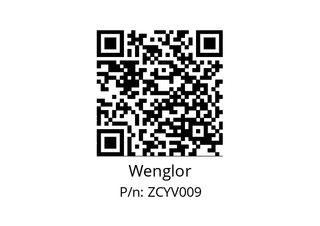   Wenglor ZCYV009