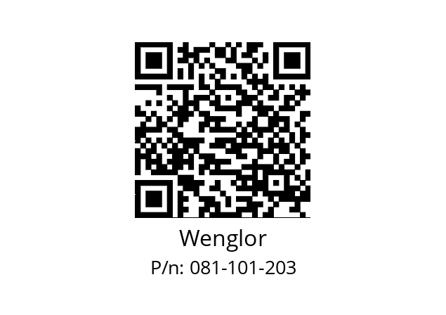   Wenglor 081-101-203