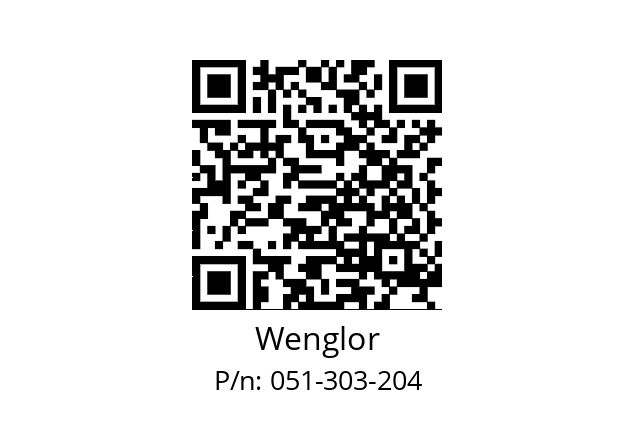   Wenglor 051-303-204