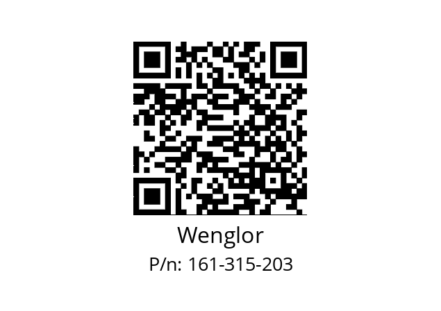   Wenglor 161-315-203