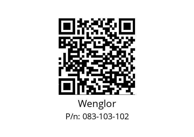   Wenglor 083-103-102