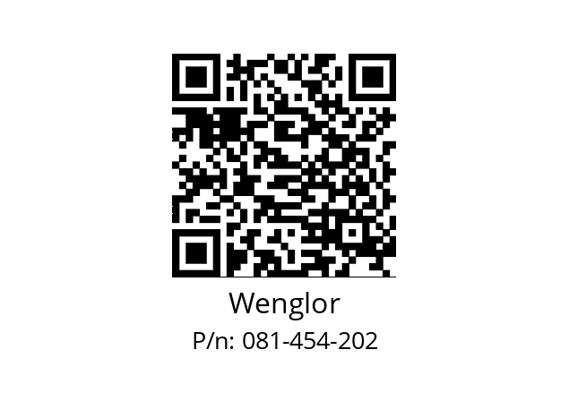   Wenglor 081-454-202