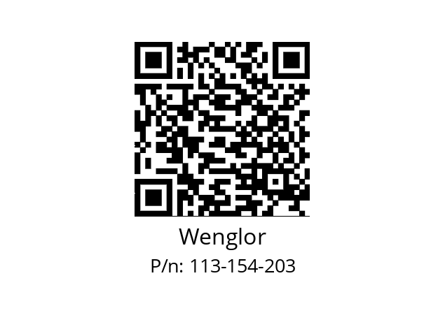   Wenglor 113-154-203