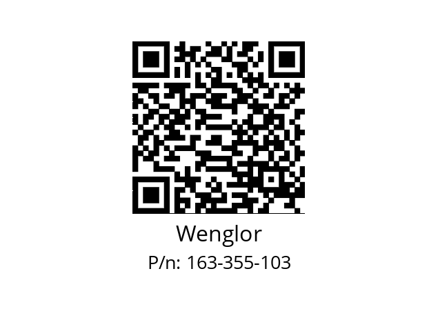   Wenglor 163-355-103