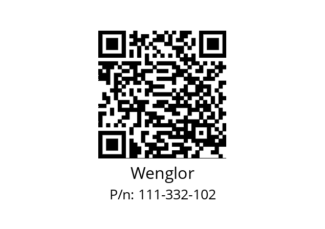   Wenglor 111-332-102