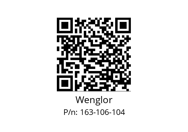   Wenglor 163-106-104