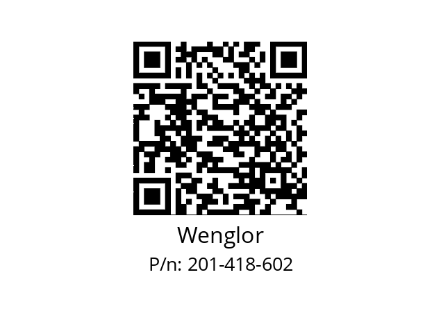   Wenglor 201-418-602