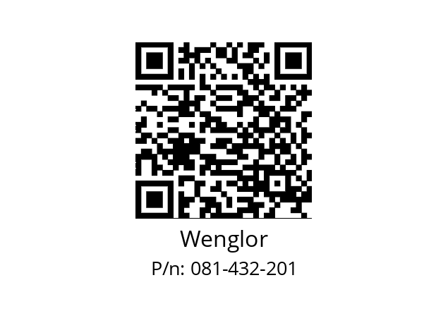   Wenglor 081-432-201