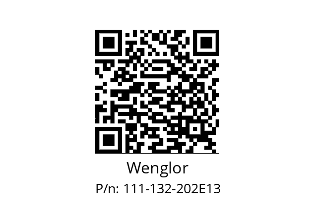   Wenglor 111-132-202E13