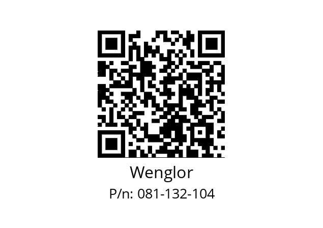   Wenglor 081-132-104