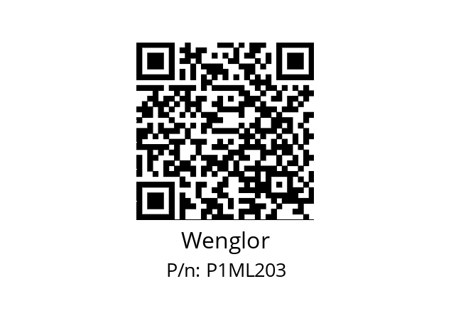   Wenglor P1ML203