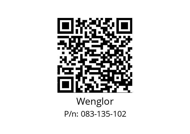   Wenglor 083-135-102