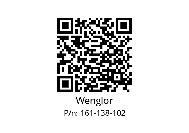   Wenglor 161-138-102