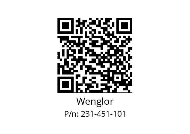   Wenglor 231-451-101