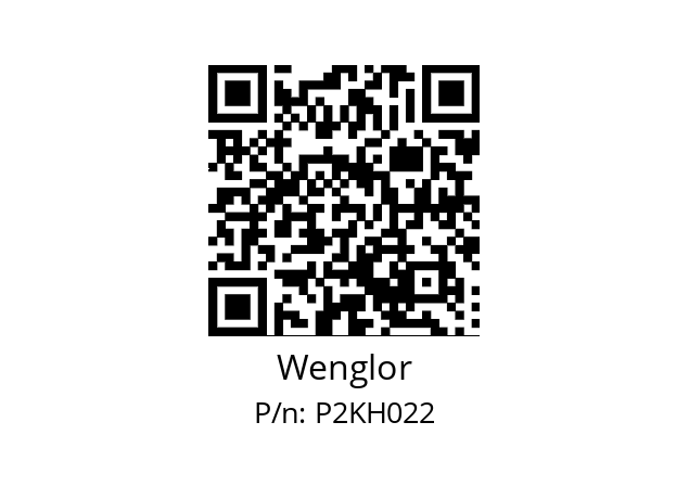   Wenglor P2KH022