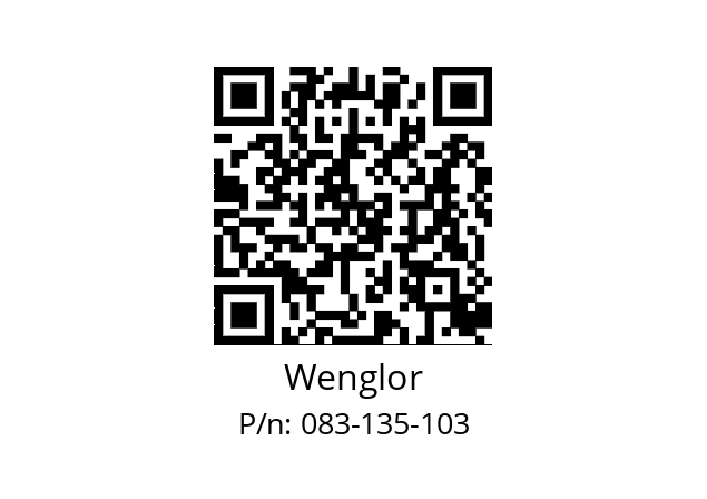   Wenglor 083-135-103