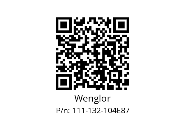   Wenglor 111-132-104E87