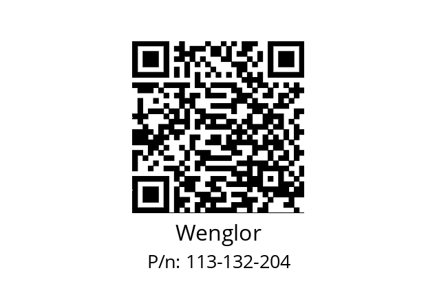   Wenglor 113-132-204