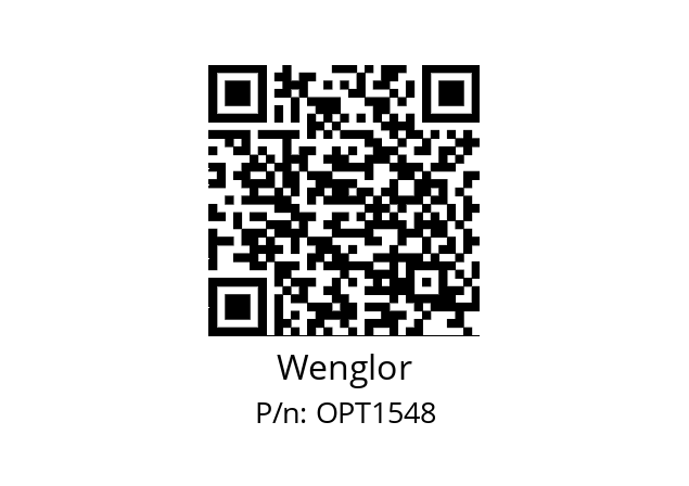   Wenglor OPT1548