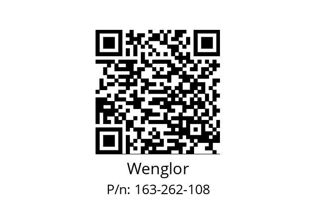   Wenglor 163-262-108