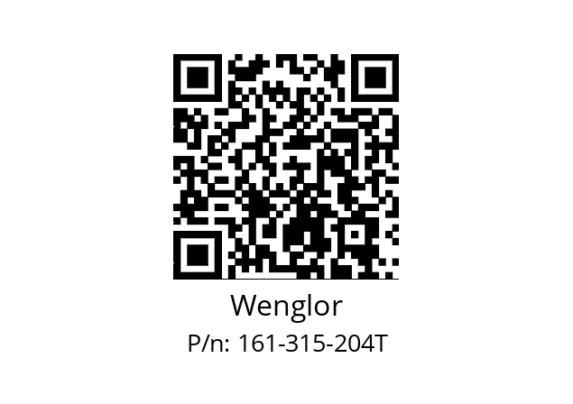   Wenglor 161-315-204T