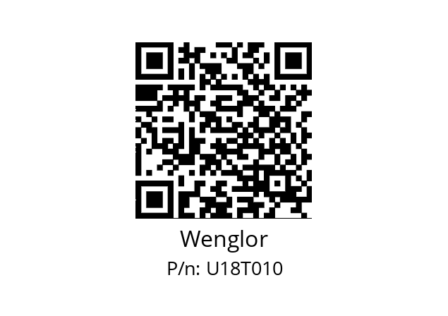   Wenglor U18T010