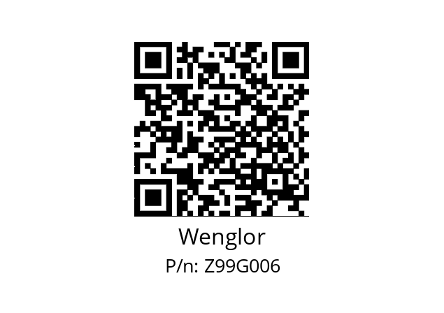   Wenglor Z99G006