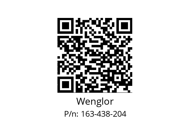   Wenglor 163-438-204