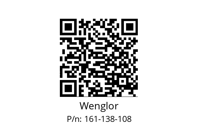   Wenglor 161-138-108