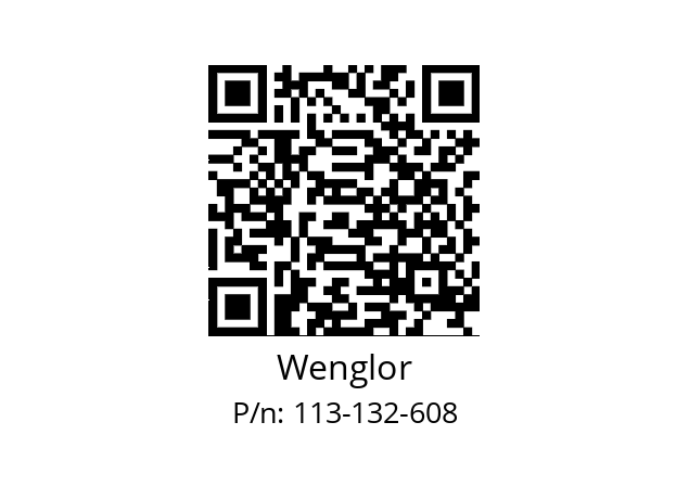   Wenglor 113-132-608