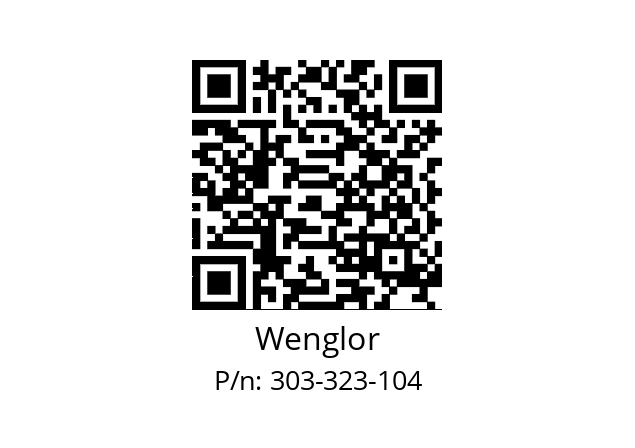   Wenglor 303-323-104