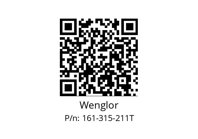   Wenglor 161-315-211T