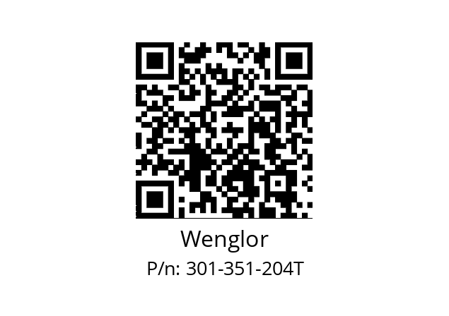   Wenglor 301-351-204T