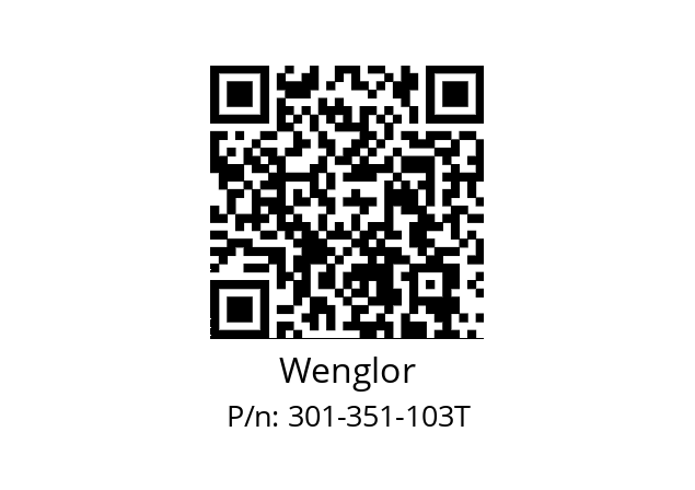   Wenglor 301-351-103T