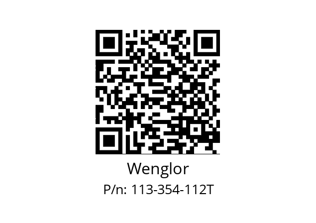   Wenglor 113-354-112T