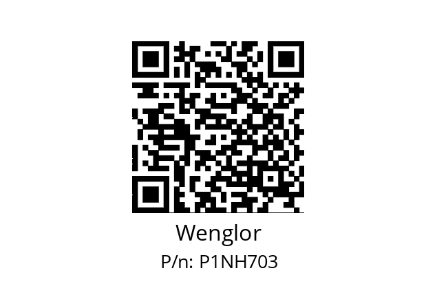   Wenglor P1NH703