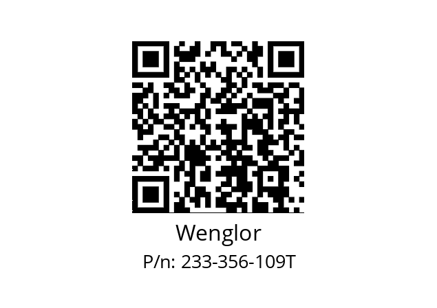   Wenglor 233-356-109T