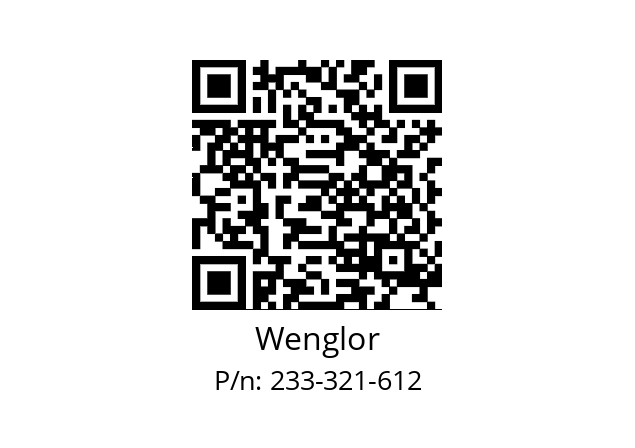   Wenglor 233-321-612