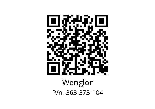   Wenglor 363-373-104