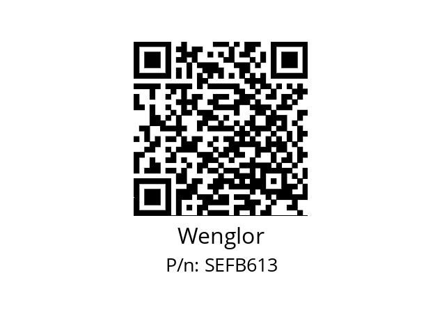   Wenglor SEFB613