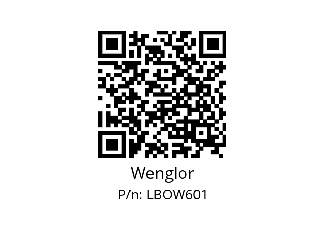   Wenglor LBOW601