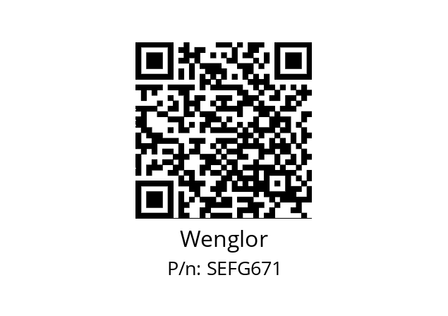   Wenglor SEFG671