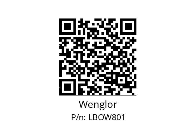   Wenglor LBOW801